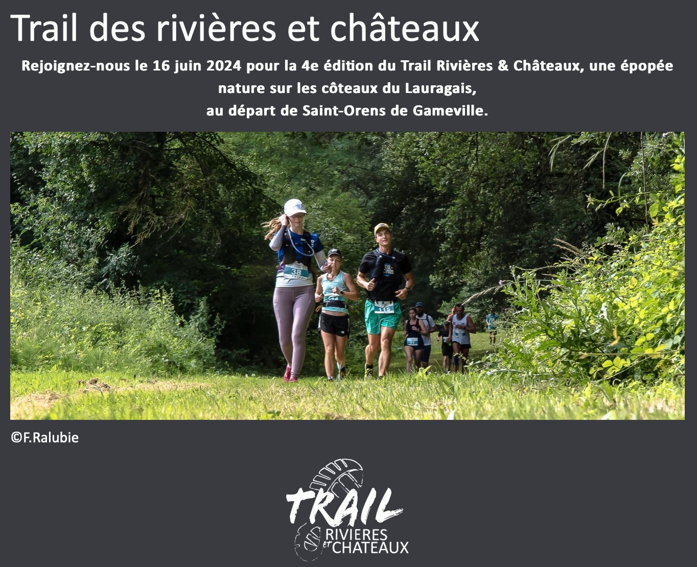 Trail des Rivières et Châteaux aux portes du Lauragais