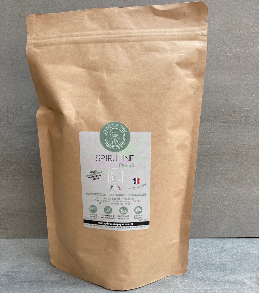 Spiruline Paysanne Française Equidé Poudre - 500g