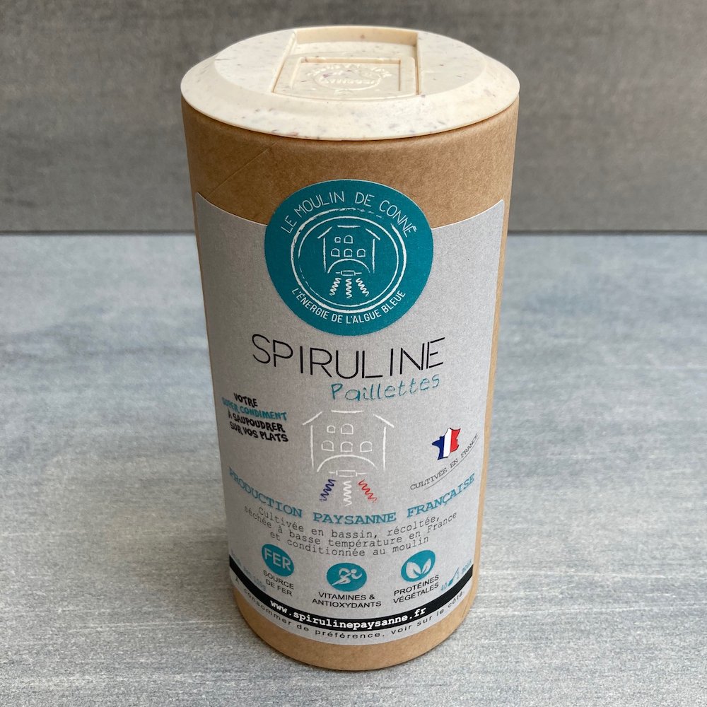 Spiruline Paysanne Française Paillettes - 100g